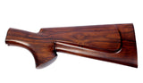 Wooden stock for rifles