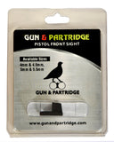 Gun & Partridge Front Sight 5 mm for morini